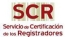 SCR: Servicio certificación registradores